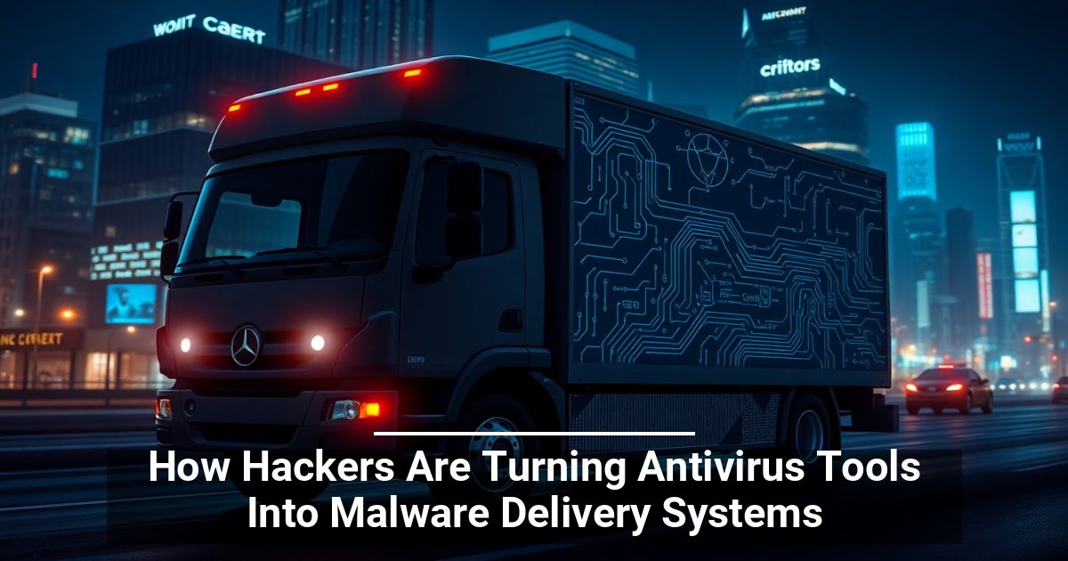 How Hackers Are Turning Antivirus Tools Into Malware Delivery Systems
